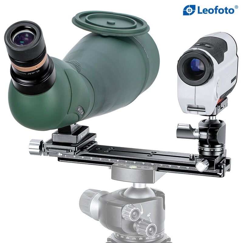 Leofoto FDM-01 Dualhalterung für Spektiv und Entfernungsmesser