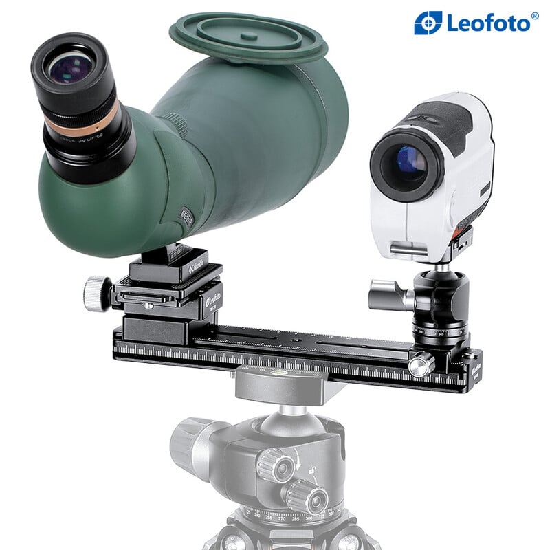 Leofoto FDM-02 Dualhalterung für Spektiv und Entfernungsmesser