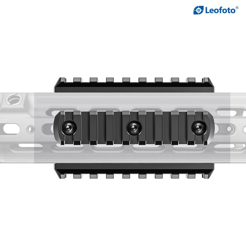 Leofoto MLP-100 Picatinnyschiene für M-LOK QR Handrail