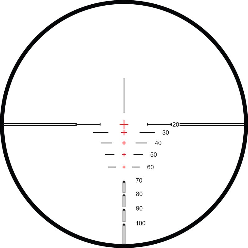 HAWKE Zielfernrohr 1,5-5x32 1" XB1