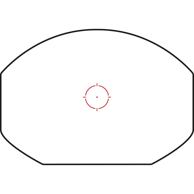 HAWKE Zielfernrohr 1x Circle Dot Wide View