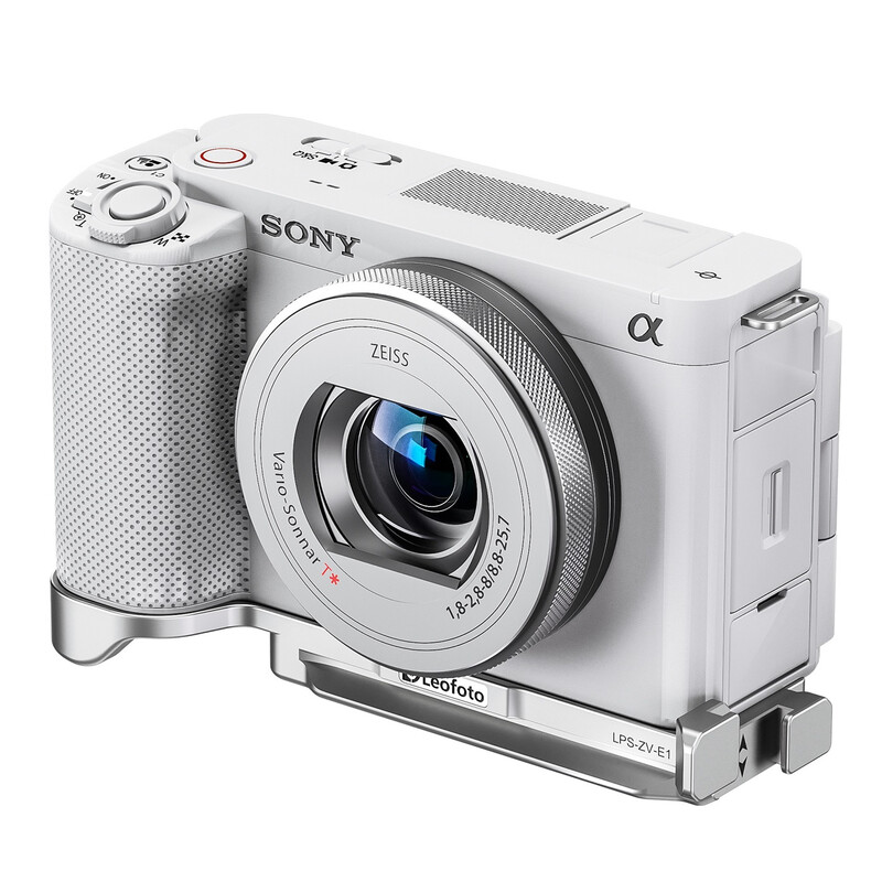 Leofoto L-Halterung LPS-ZV-E1 für Sony Alpha ZV-E1 silber