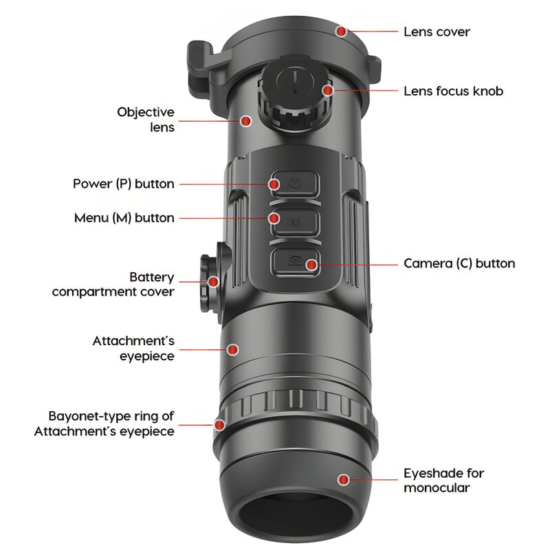 InfiRay Thermalkamera Clip CH50w Set