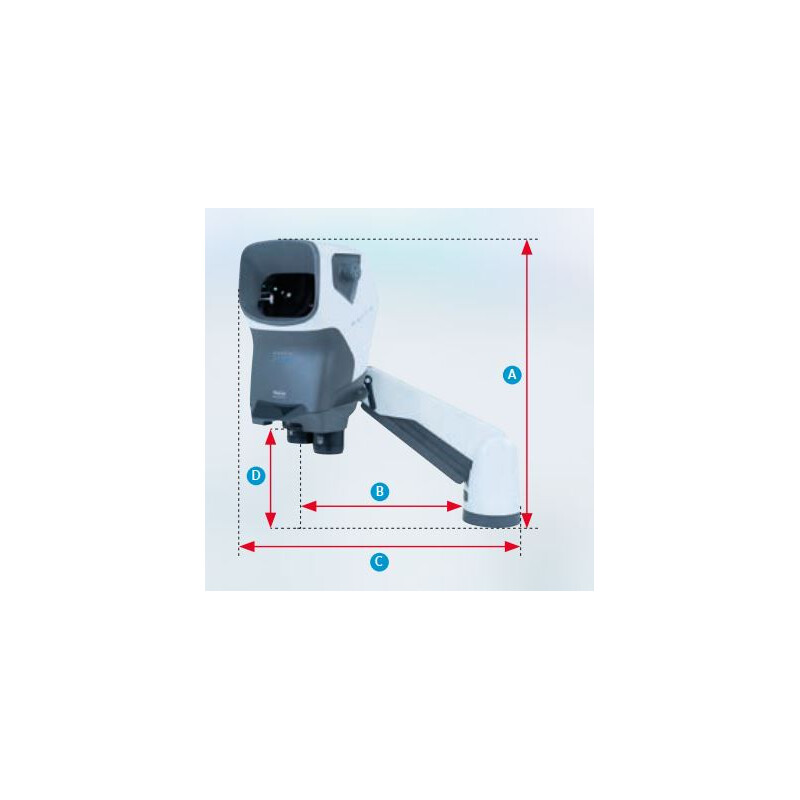 Vision Engineering Stereomikroskop MANTIS PIXO mit "Verso Universalständer" (ohne Objektive) SMP200