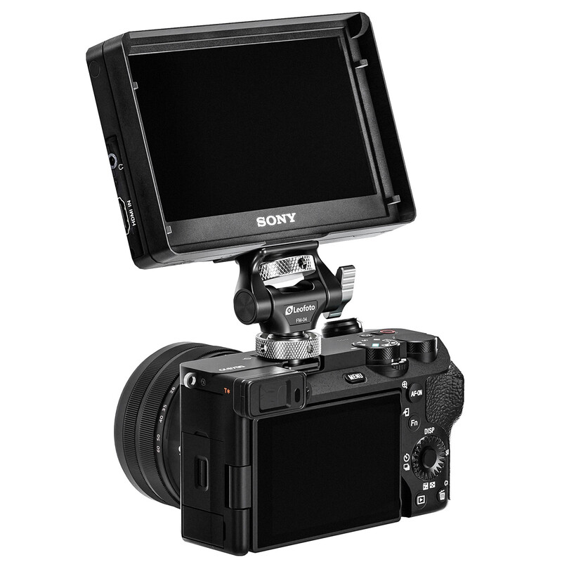 Leofoto Camera Cage Monitorhalterung FM-04 für Blitzschuh