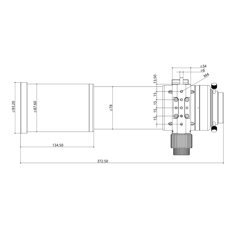 Askar Apochromatischer Refraktor AP 71/490 Flat-Field 71F OTA