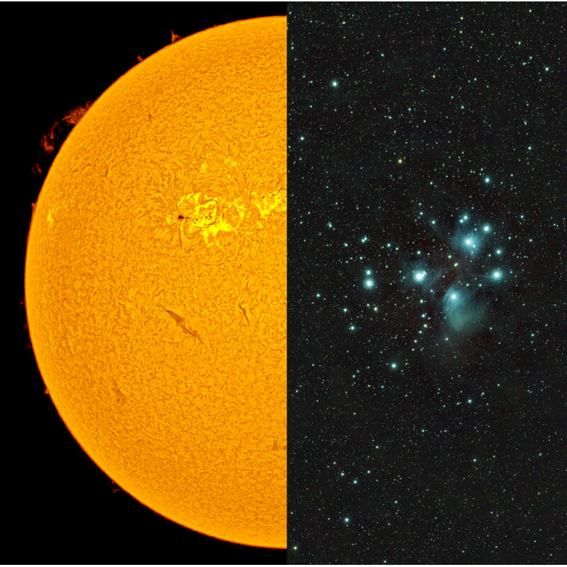 Lunt Solar Systems Sonnenteleskop ST 100/714 LS100MT Ha B3400 Allround OTA