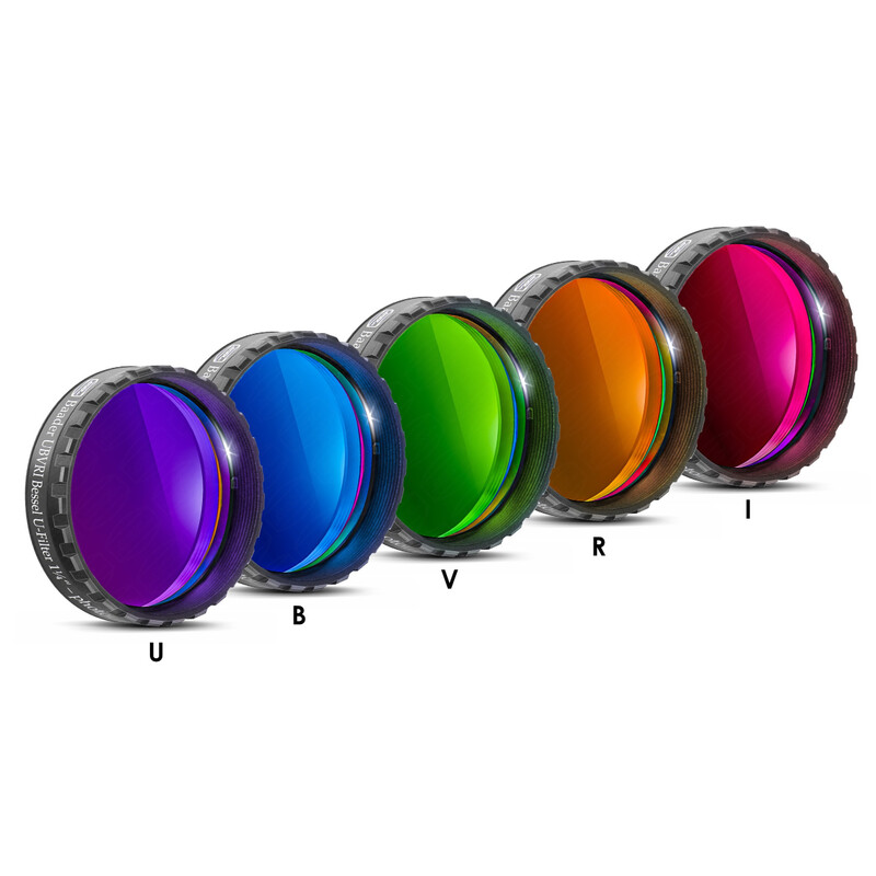 Baader Filter UBVRI Bessel photometrisch SET 1,25"