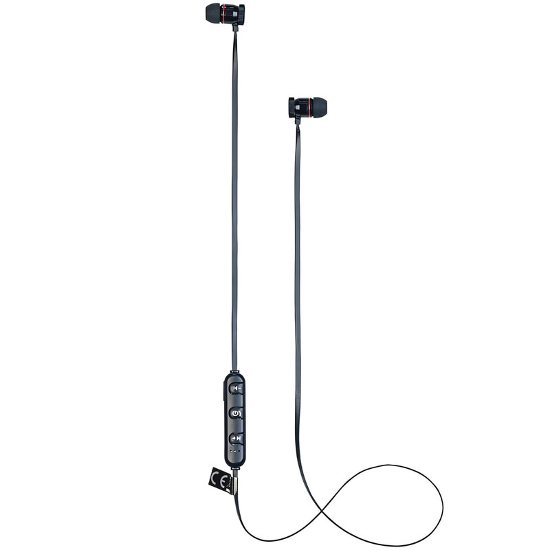 Auvisio Bluetooth In-Ear-Stereo-Headset mit Magnet, Bluetooth 5.0