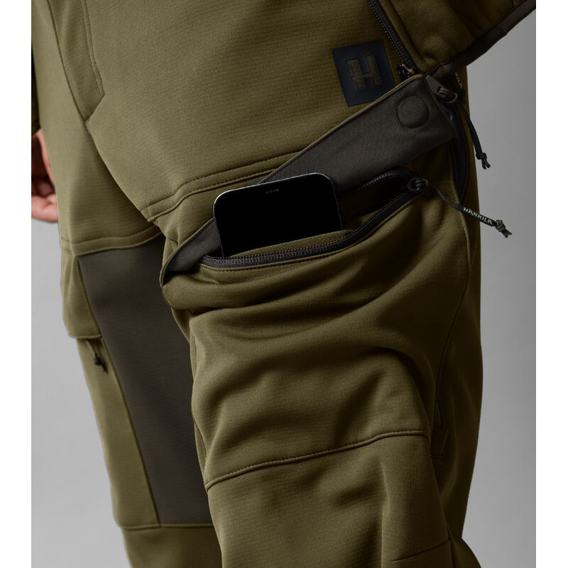 Härkila Deer Stalker Light Hose, Willow green/Shadow brown Gr. 52