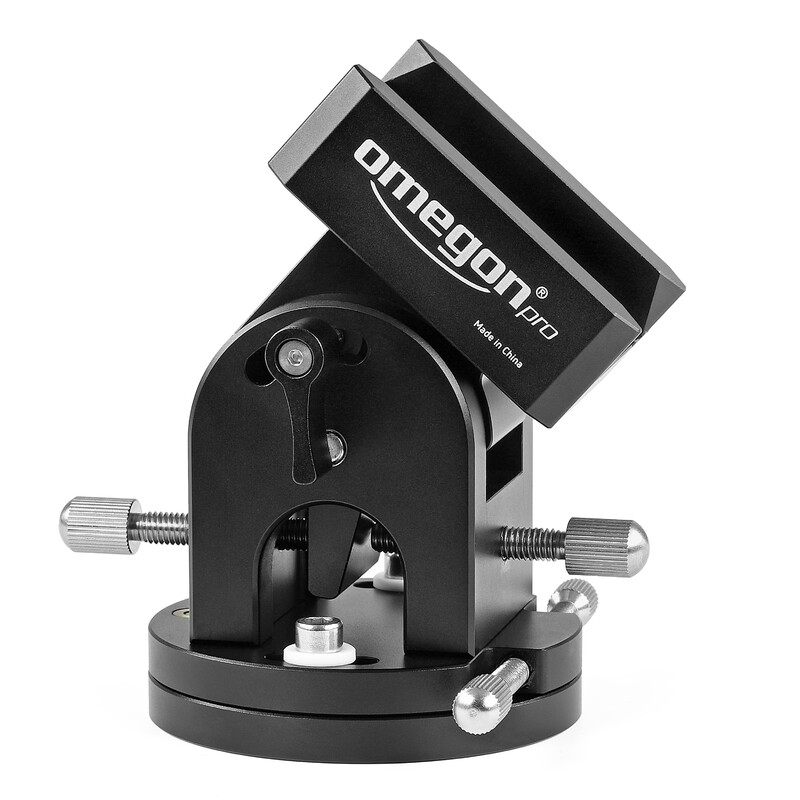 Omegon Montierung Segugio Tracker Set mit Deluxe Polhöhenwiege und Polsucher