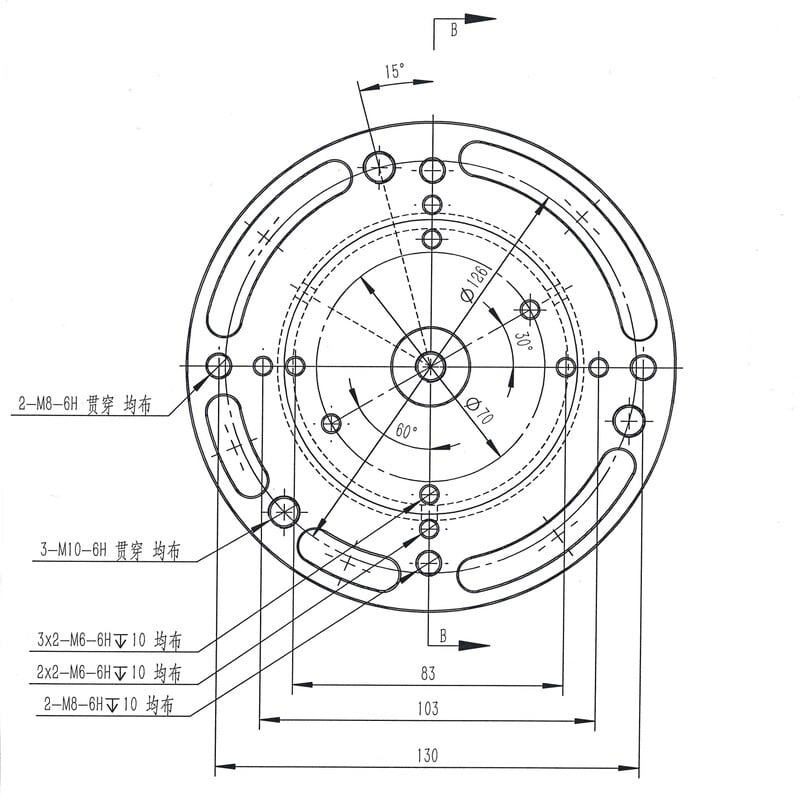 Omegon iOptron-Montierungsadapter für Pro Säule