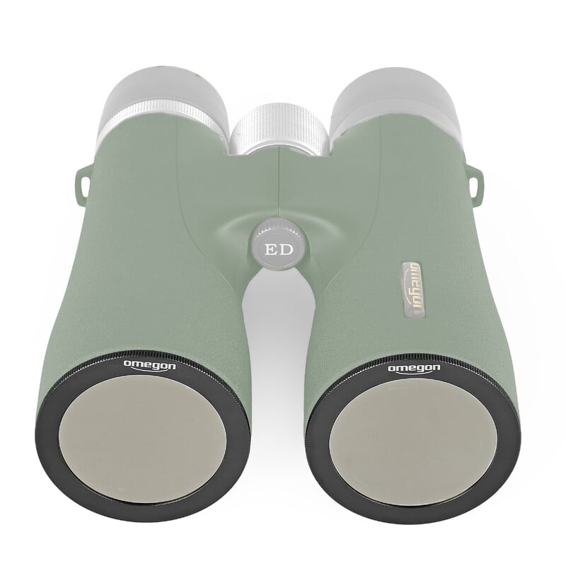 Omegon Sonnenfilter 50mm für Ferngläser sowie ZWO Seestar S50 (2er Set)