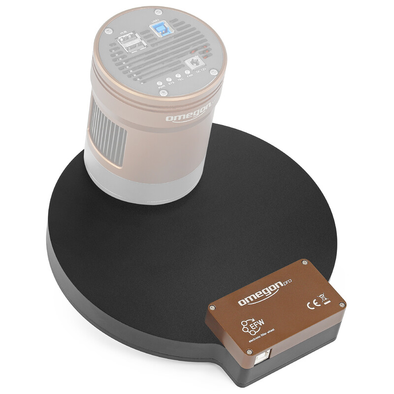 Omegon Pro Filterrad elektronisch EFW-L 7x2''