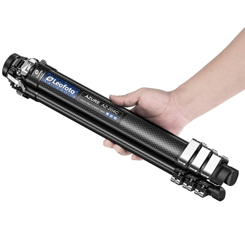 Leofoto Carbon-Dreibeinstativ Azure AZ-204C + Kugelkopf LH-25R