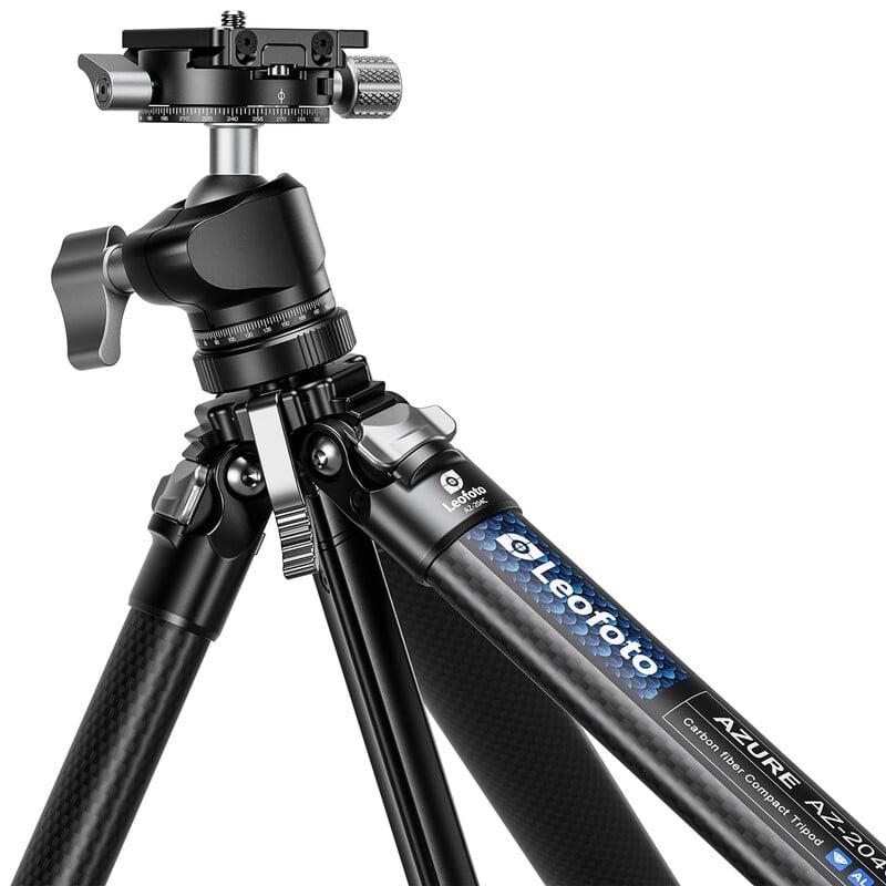 Leofoto Carbon-Dreibeinstativ Azure AZ-204C + Kugelkopf LH-25R