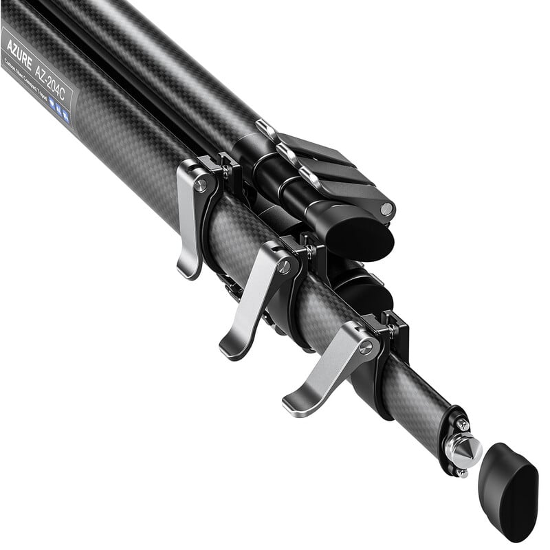 Leofoto Carbon-Dreibeinstativ Azure AZ-204C + Kugelkopf LH-25R