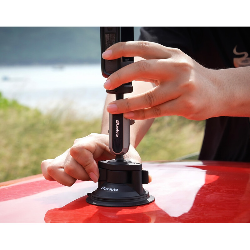 Leofoto Stativ LAC-04 Saughalterung für Action-Cams