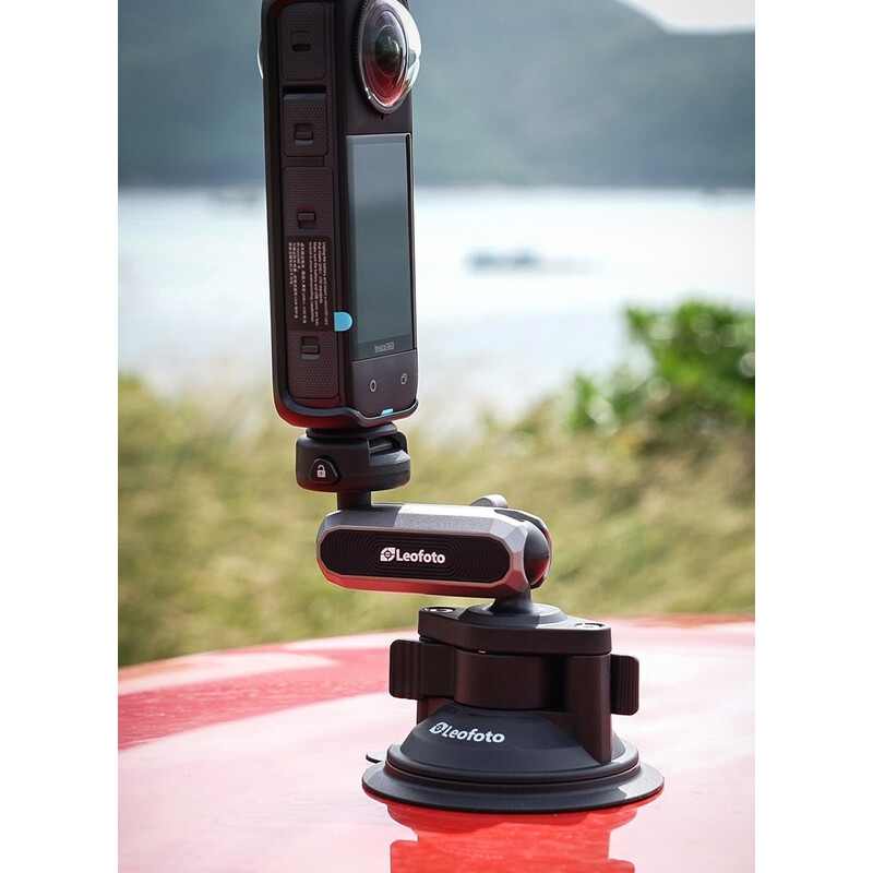 Leofoto Stativ LAC-04 Saughalterung für Action-Cams