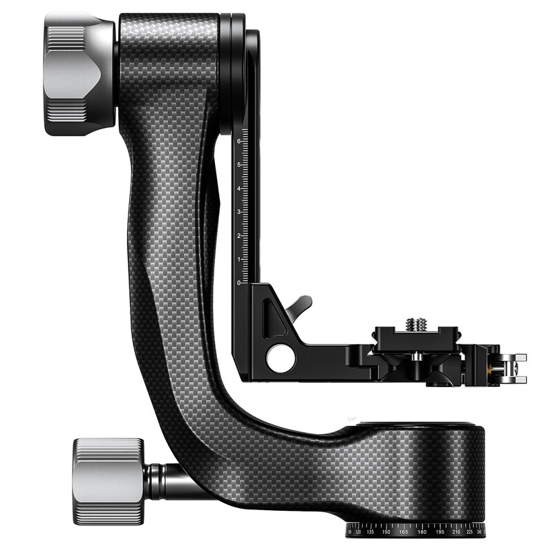 Leofoto 2-Wege-Neiger PG-3L Carbon-Gimbal