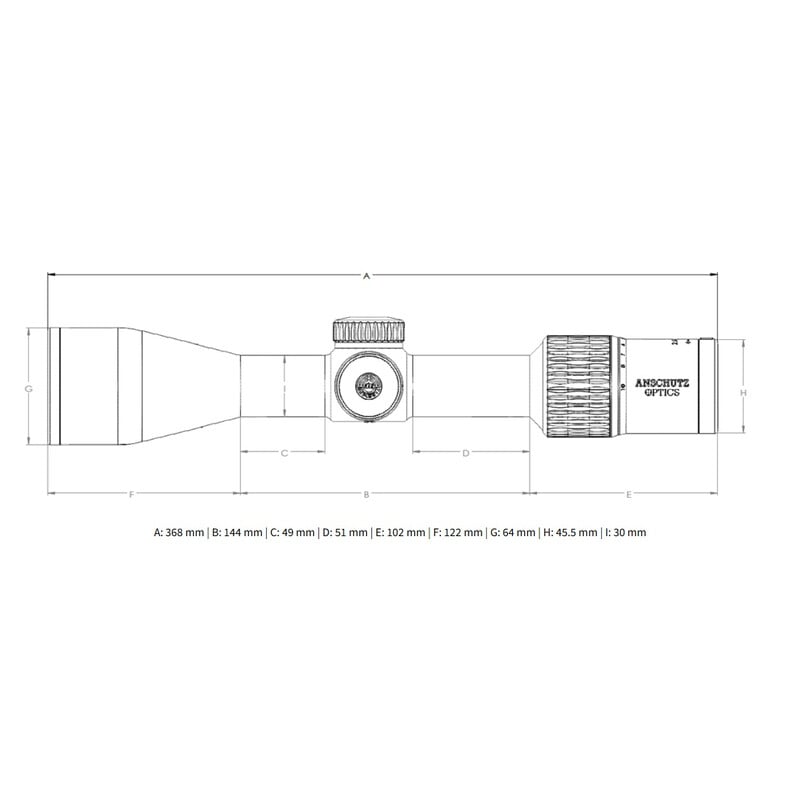 Anschütz Optics Zielfernrohr Classic Pro 3-12x56 L4A Dot IR