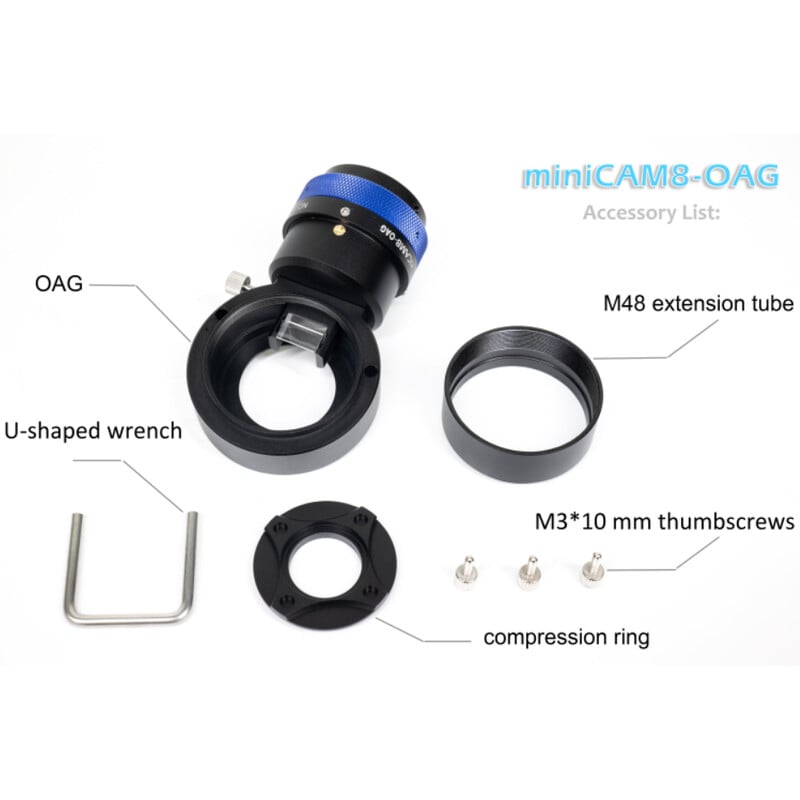 QHY Off-Axis-Guider miniCAM8