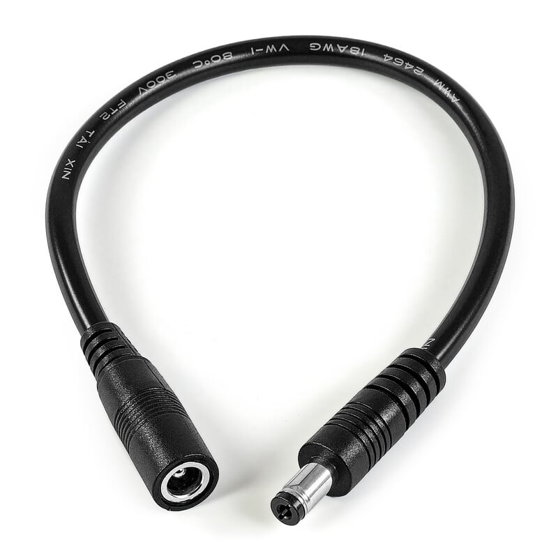Omegon Kabel Adapter 5,5-2,5 (weiblich, pin) - 5,5-2,1 (männlich)