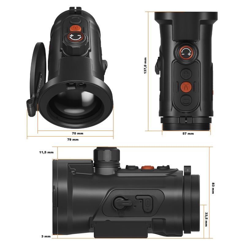 ThermTec Thermalkamera Hunt Pro 650L LRF