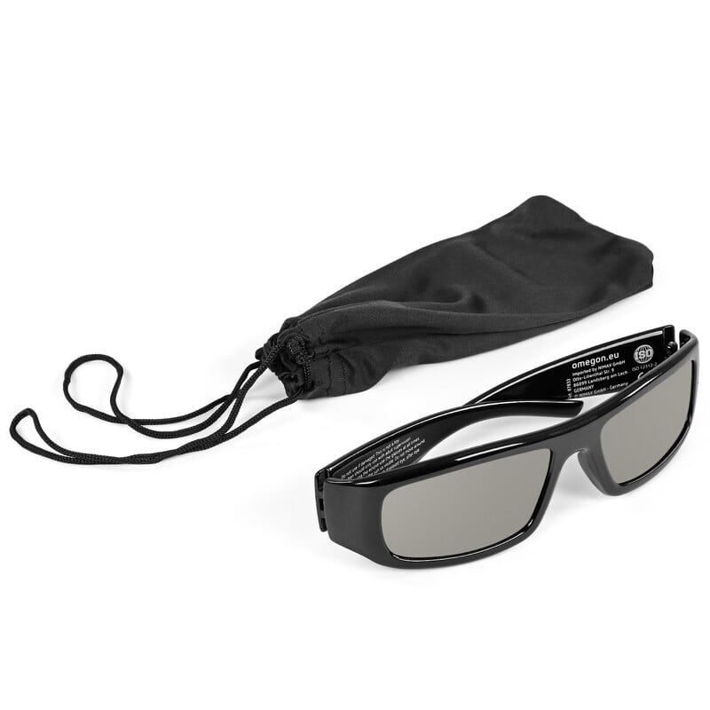 Omegon Hand-Planetarium Universe2Go+ + Sonnenfinsternisbrille Solar Safe Deluxe