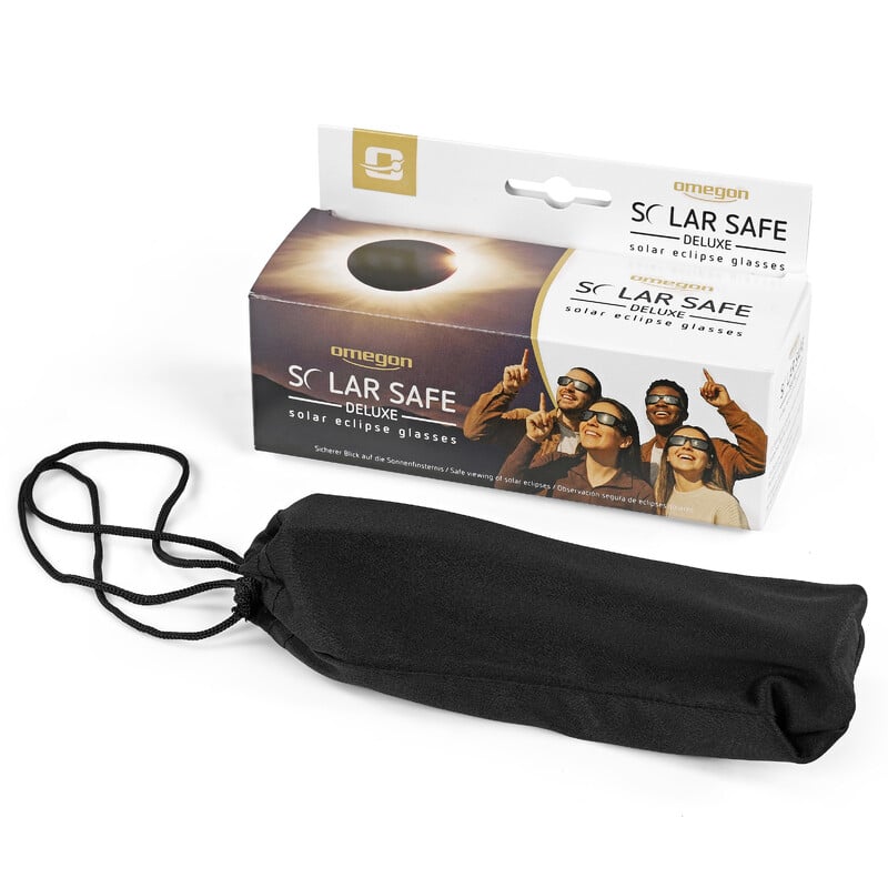 Omegon Hand-Planetarium Universe2Go+ + Sonnenfinsternisbrille Solar Safe Deluxe