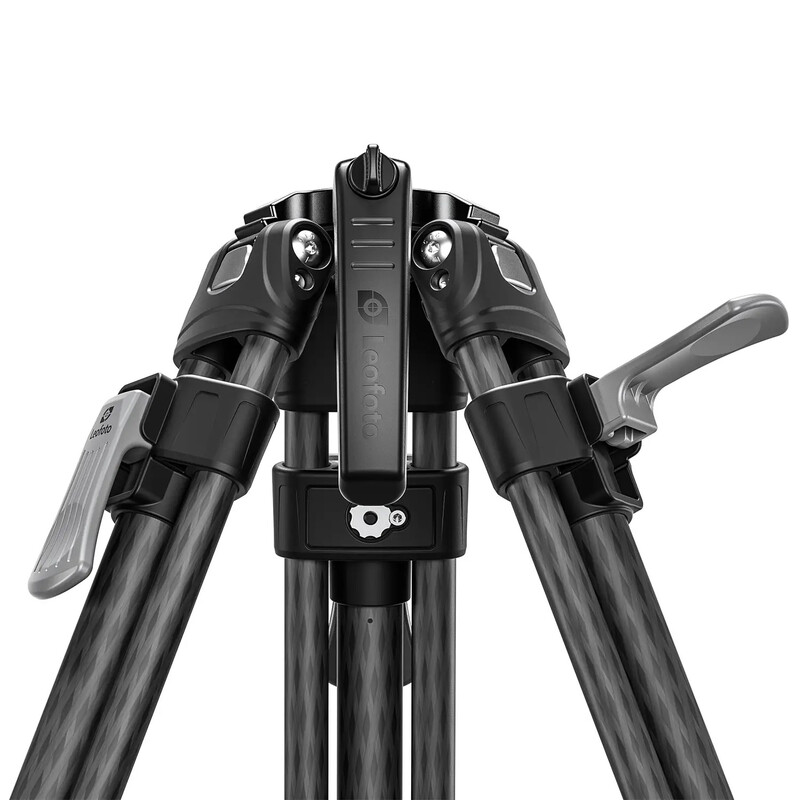 Leofoto Carbon-Dreibeinstativ LVF-143C+FH-5L