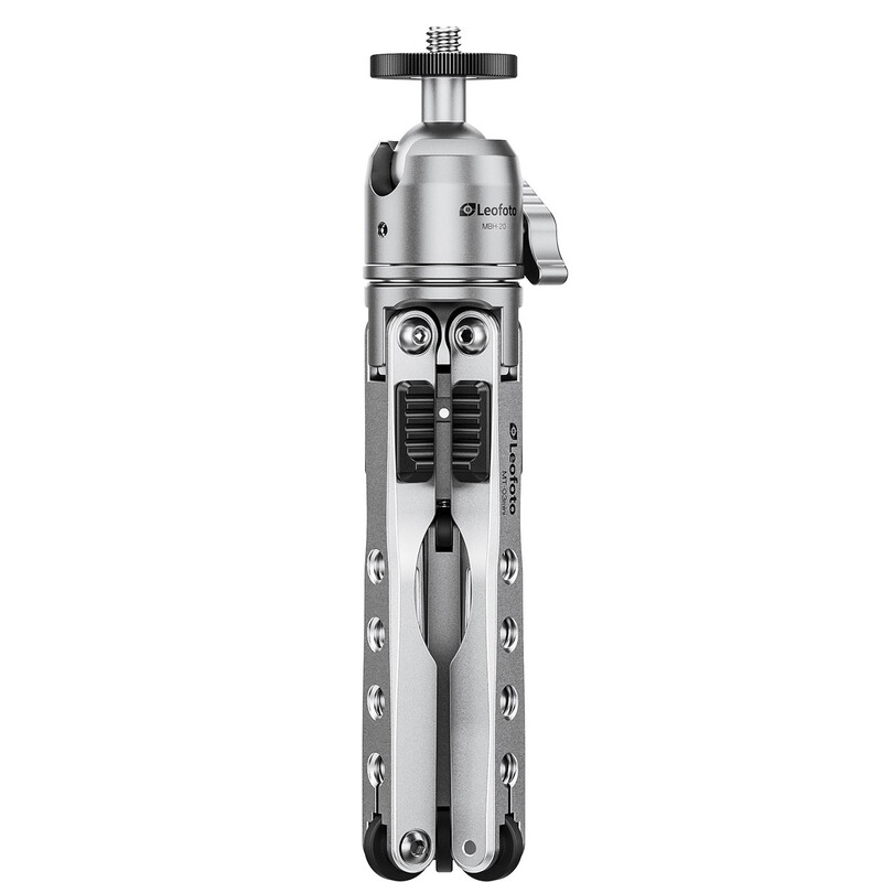 Leofoto Tischstativ MT-03mini+MBH-20 silver