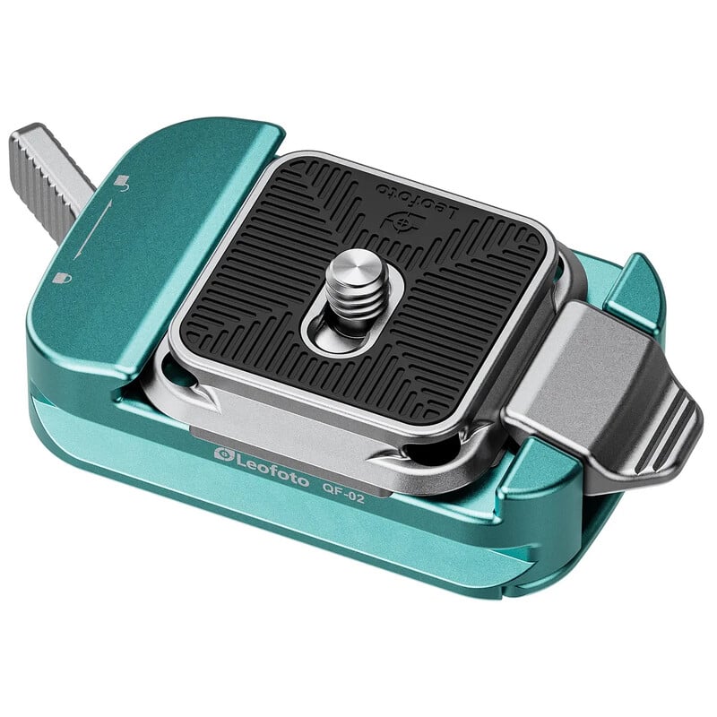 Leofoto Schnellkupplung QF-02+QP-38 Blue