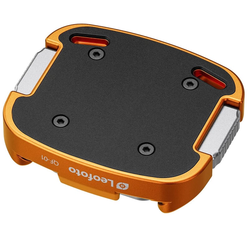 Leofoto Schnellkupplung QF-01+QP-38 Orange