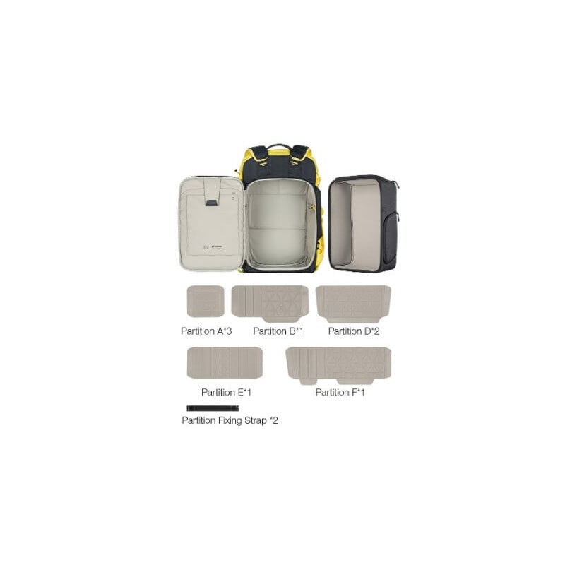 Leofoto Backup Backpack 35L BPA-35L-BL black (Bag + Large Insert)