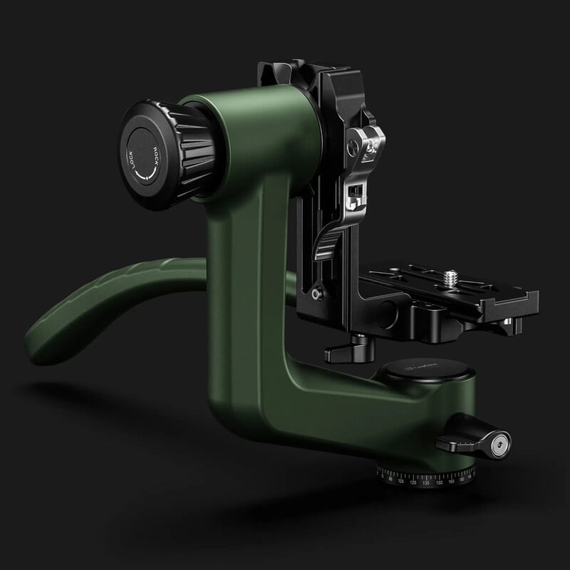 Leofoto 2-Wege-Neiger PG-3SL green