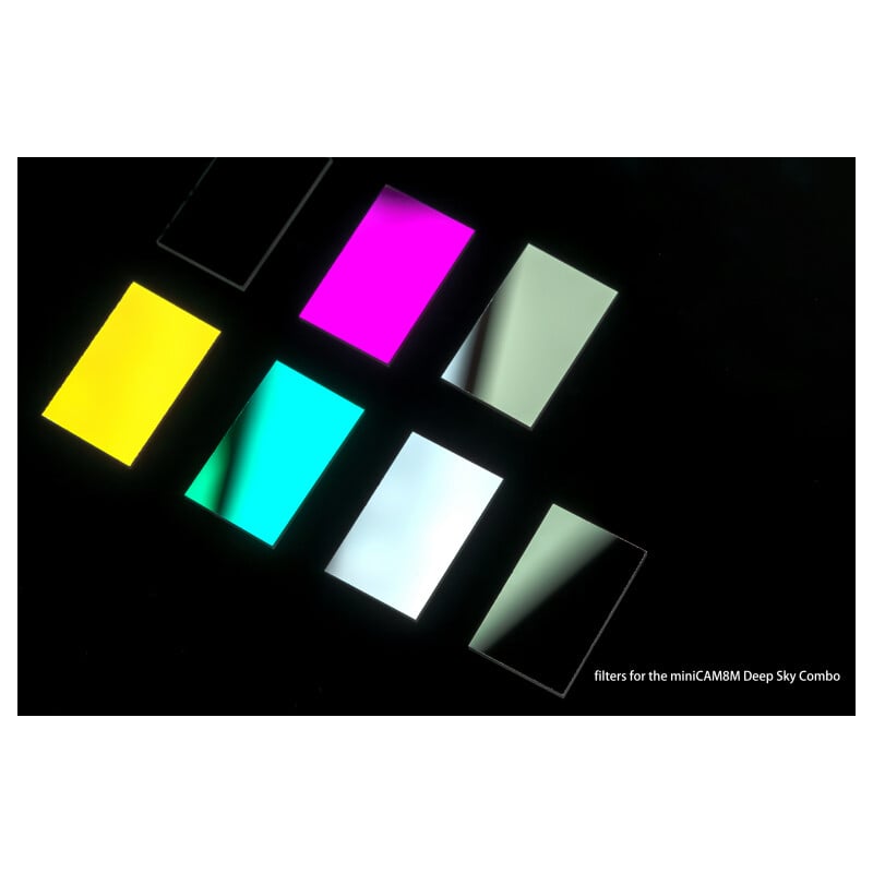 QHY Filter LRGB + 3nm SHO miniCam8