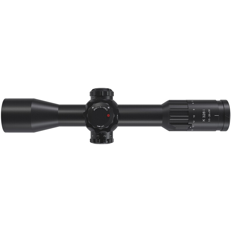 Kahles Zielfernrohr K328i 3,5-28x50, SKMR+, ccw, links, Refined
