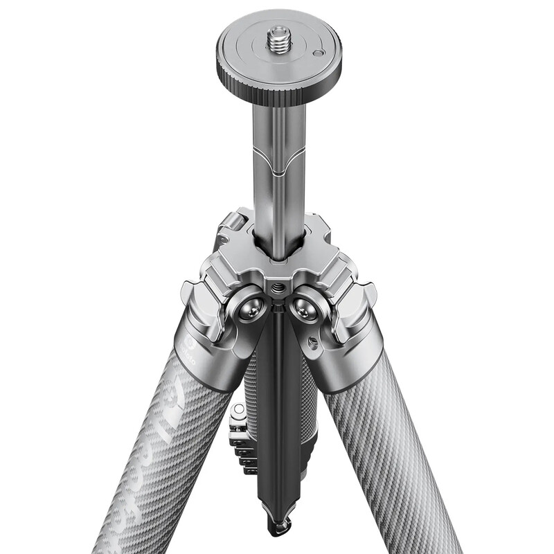 Leofoto Carbon-Dreibeinstativ AZ-235C+MBH-30 Azure Full silver