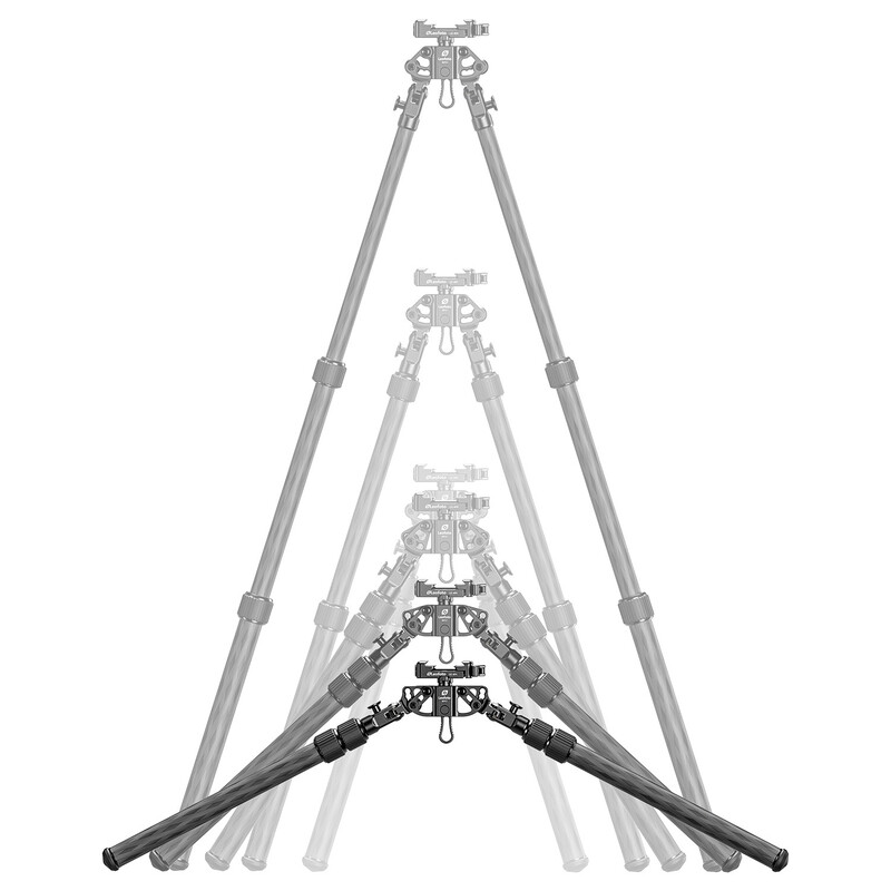 Leofoto BIP-C1+LSC-40N Zweibein Crossed pattern