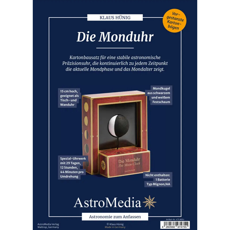 AstroMedia Bausatz Die Monduhr