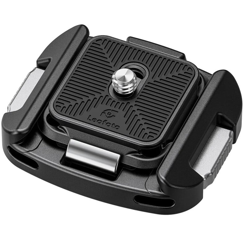 Leofoto Schnellkupplung QF-01+QP-38 black