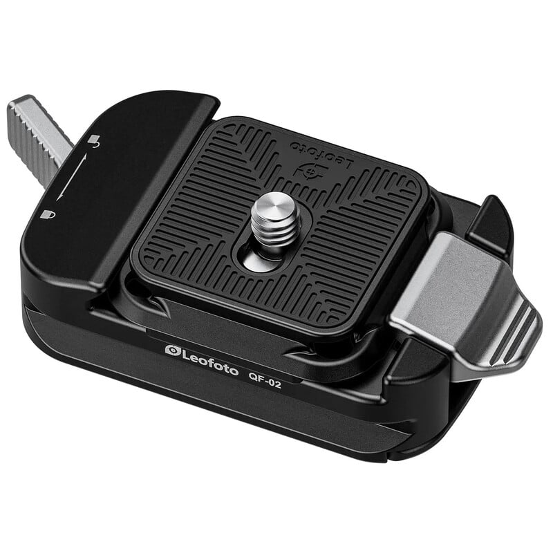 Leofoto Schnellkupplung QF-02+QP-38 black