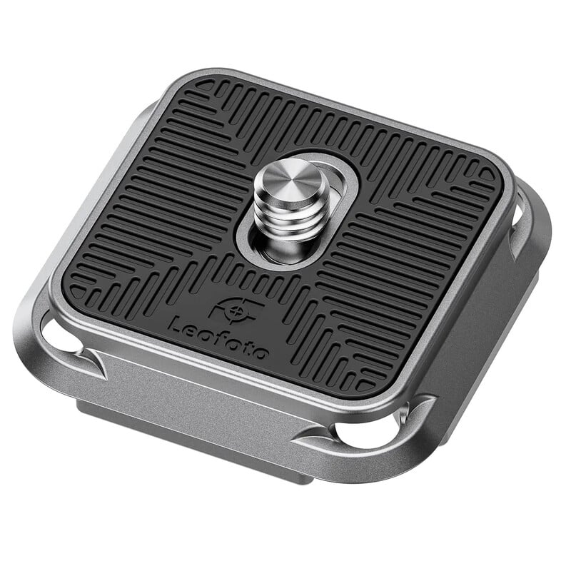 Leofoto Schnellwechselplatte QP-38 silver