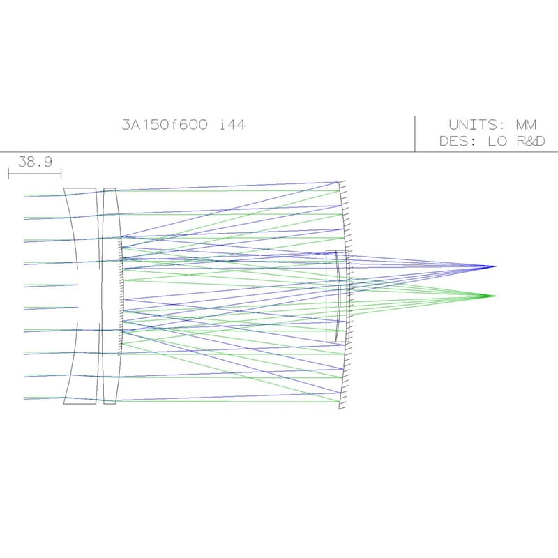 LOic Teleskop Astrograph 150/600 i44