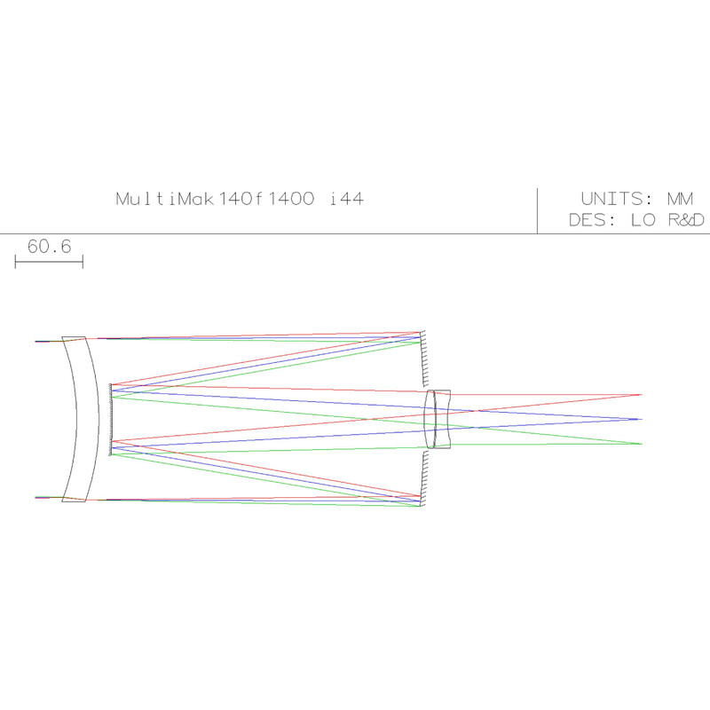 LOic Maksutov Teleskop MC 140/1400 MultiMak i44