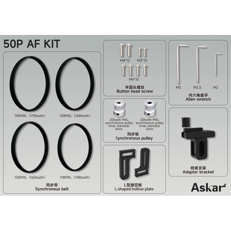 Askar Motoranbaukit für 50P