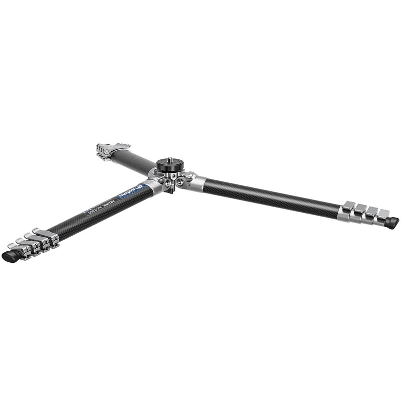 Leofoto Carbon-Dreibeinstativ AZ-235C+LH-30R Azure Half Silver