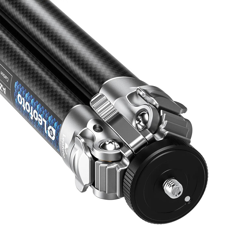 Leofoto Carbon-Dreibeinstativ AZ-235C+LH-30R Azure Half Silver