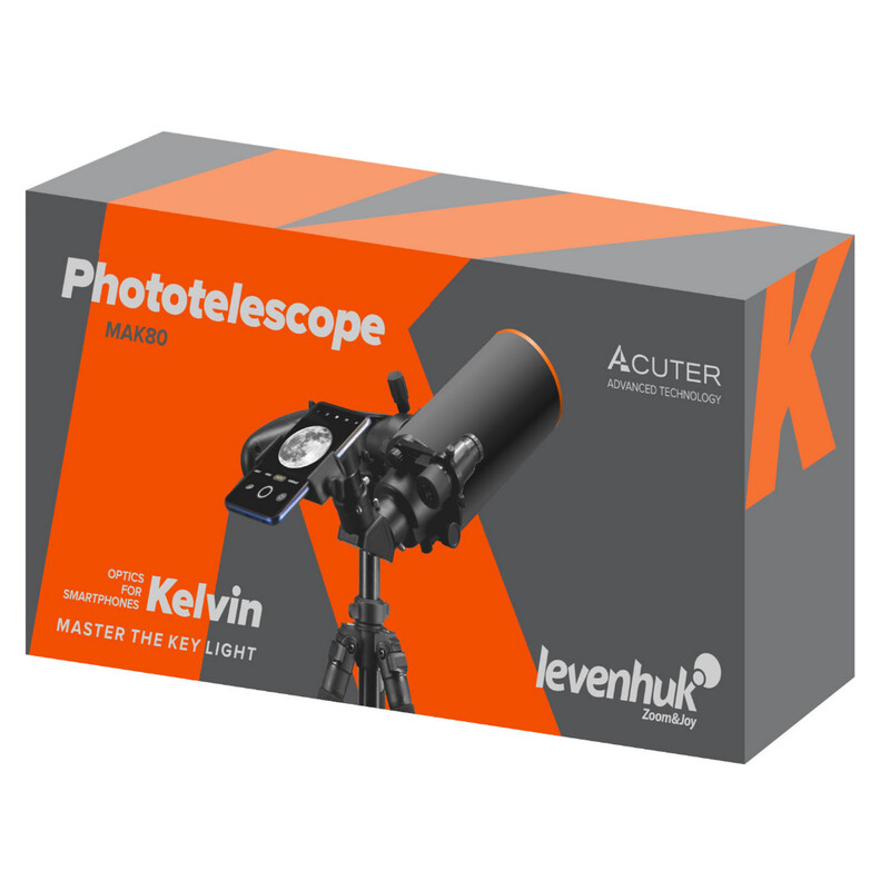 Levenhuk Maksutov Teleskop MC 80/850 MAK80 AZ